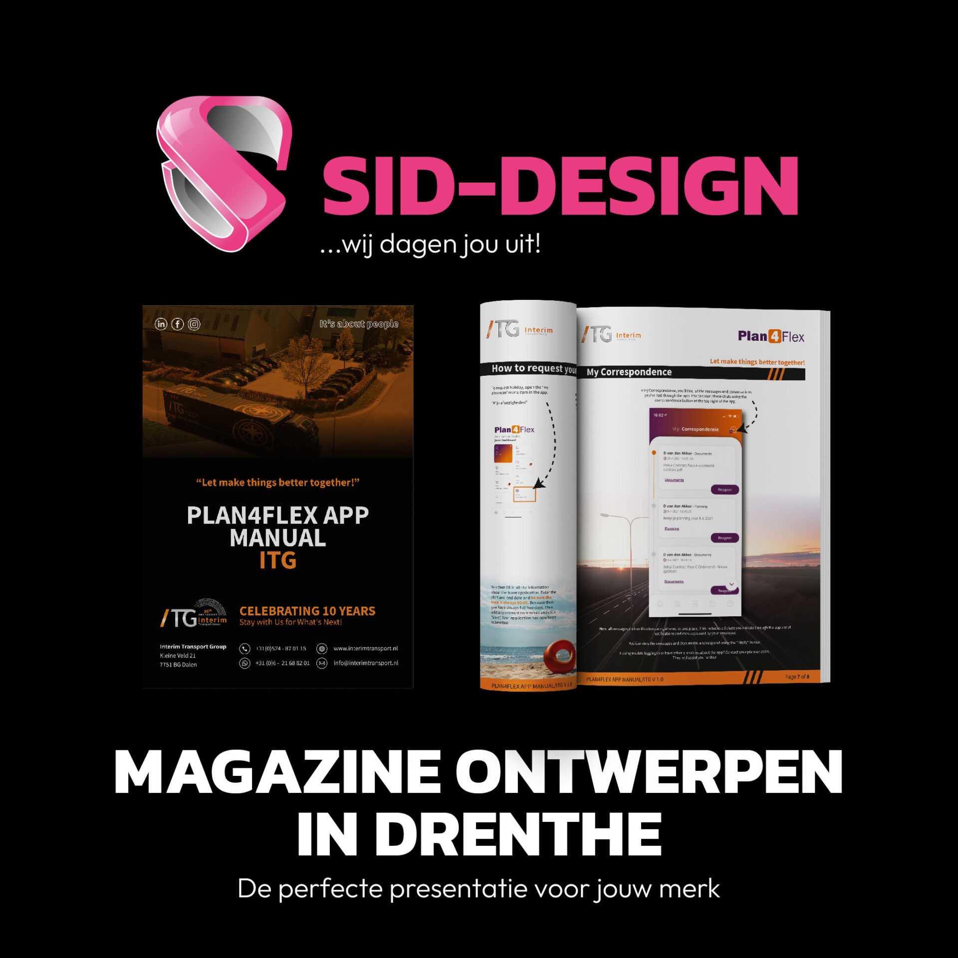 Magazine ontwerpen in Drenthe