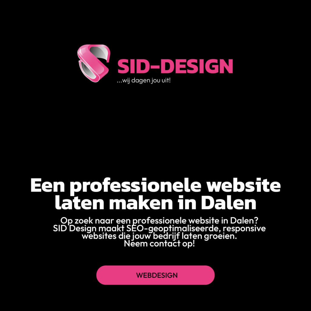 Website laten maken in Dalen