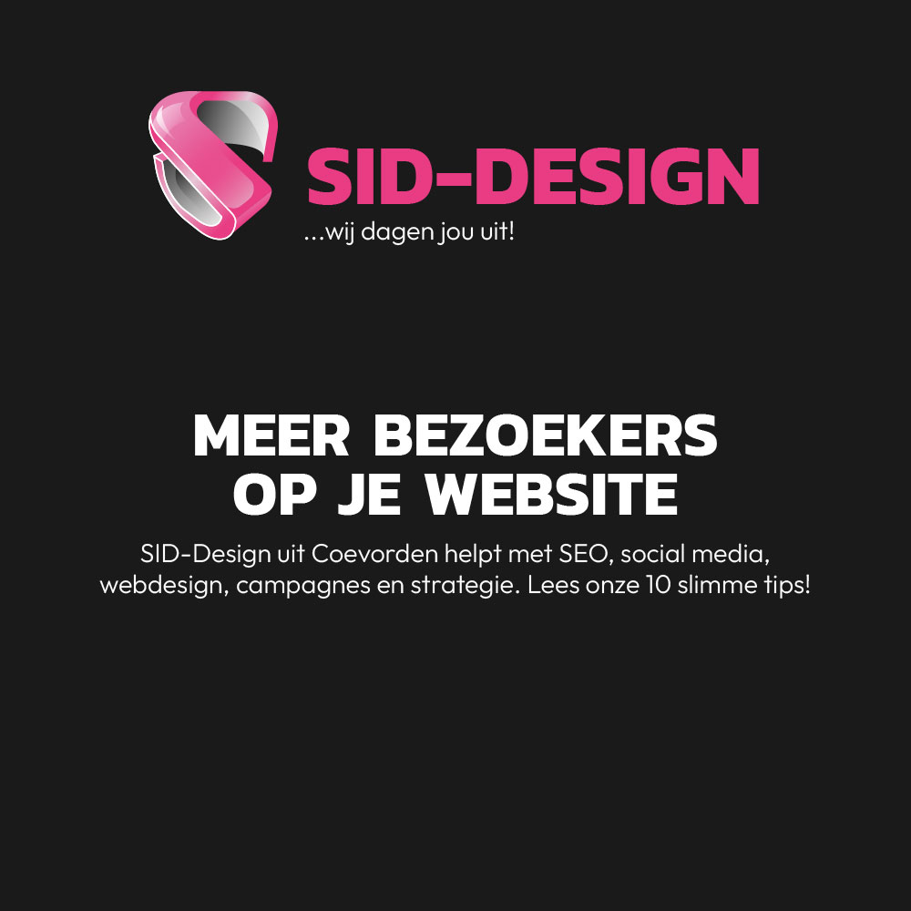 Meer bezoekers op je website