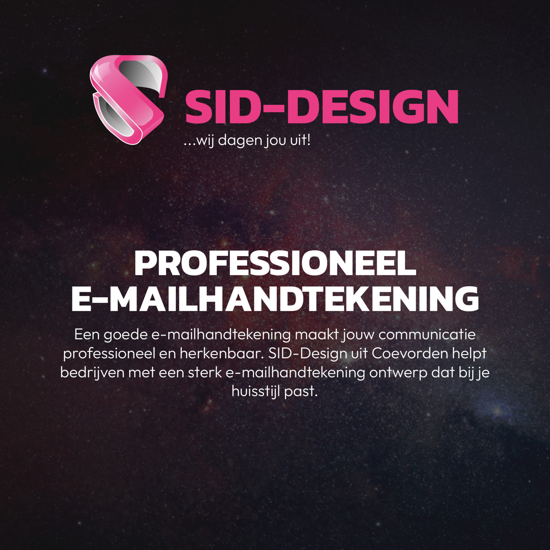 Professioneel e-mailhandtekening ontwerp