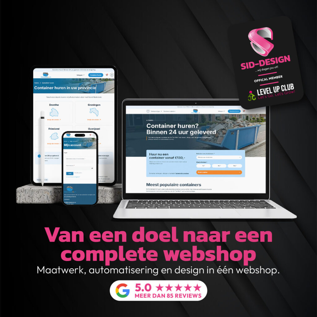 Webshop op maat laten maken